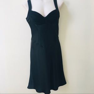 Sexy Jones New York Satin Cocktail Dress  - Size 6